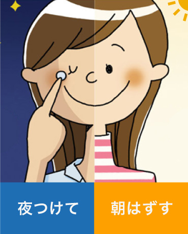 オルソケラトロジーとは、手術なしで 日中裸眼で過ごすことができる近視矯正方法です。